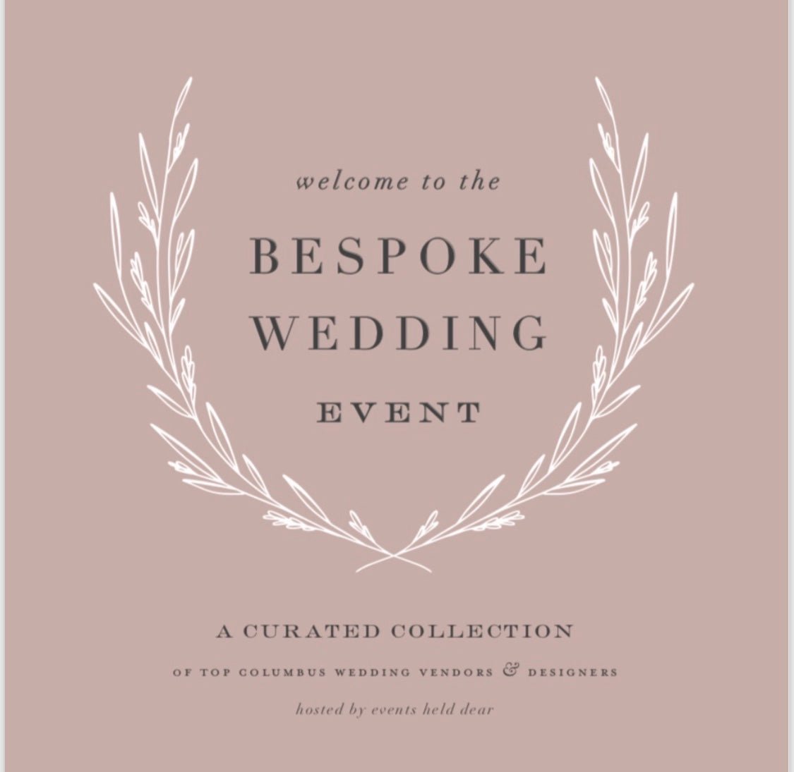 The Bespoke Wedding Event - The Lesser Bear