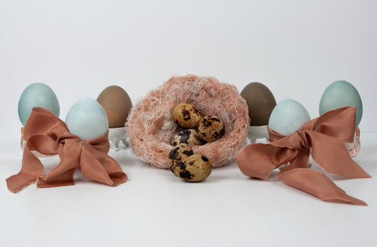 Naturally Dyed Easter Eggs - The Lesser Bear