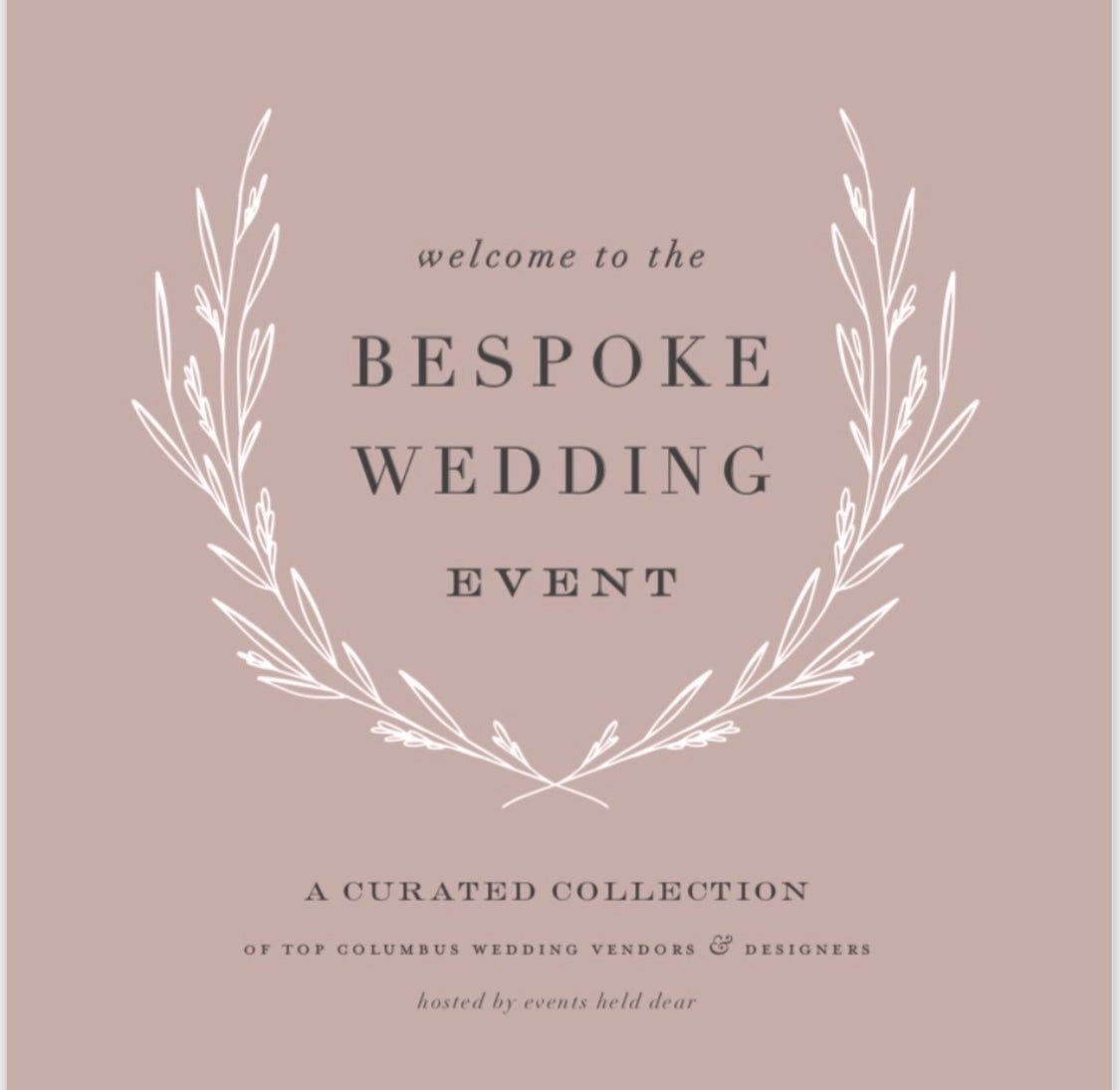 The Bespoke Wedding Event - The Lesser Bear