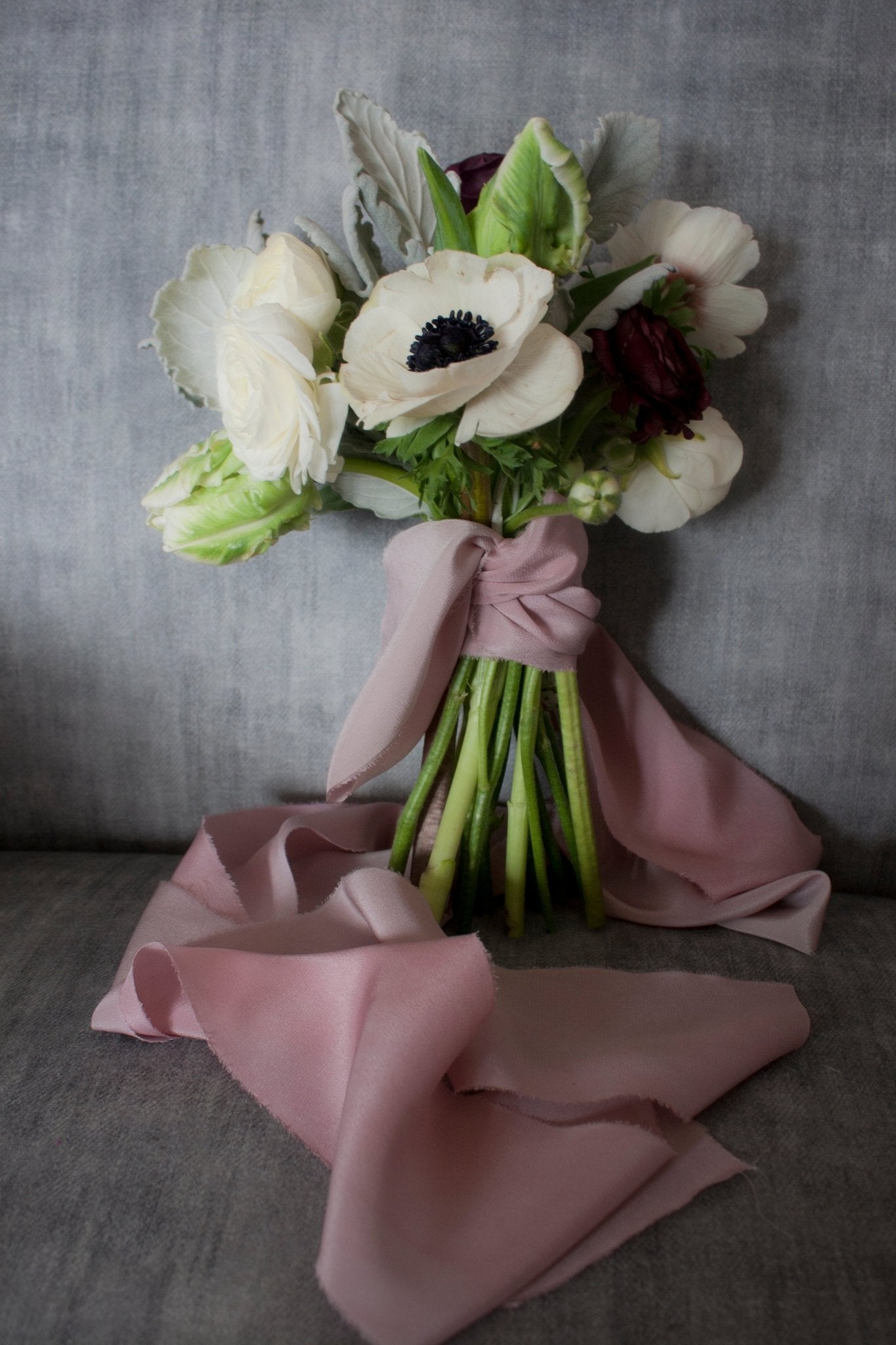 Valentine's Day Flowers and Ribbon - The Lesser Bear
