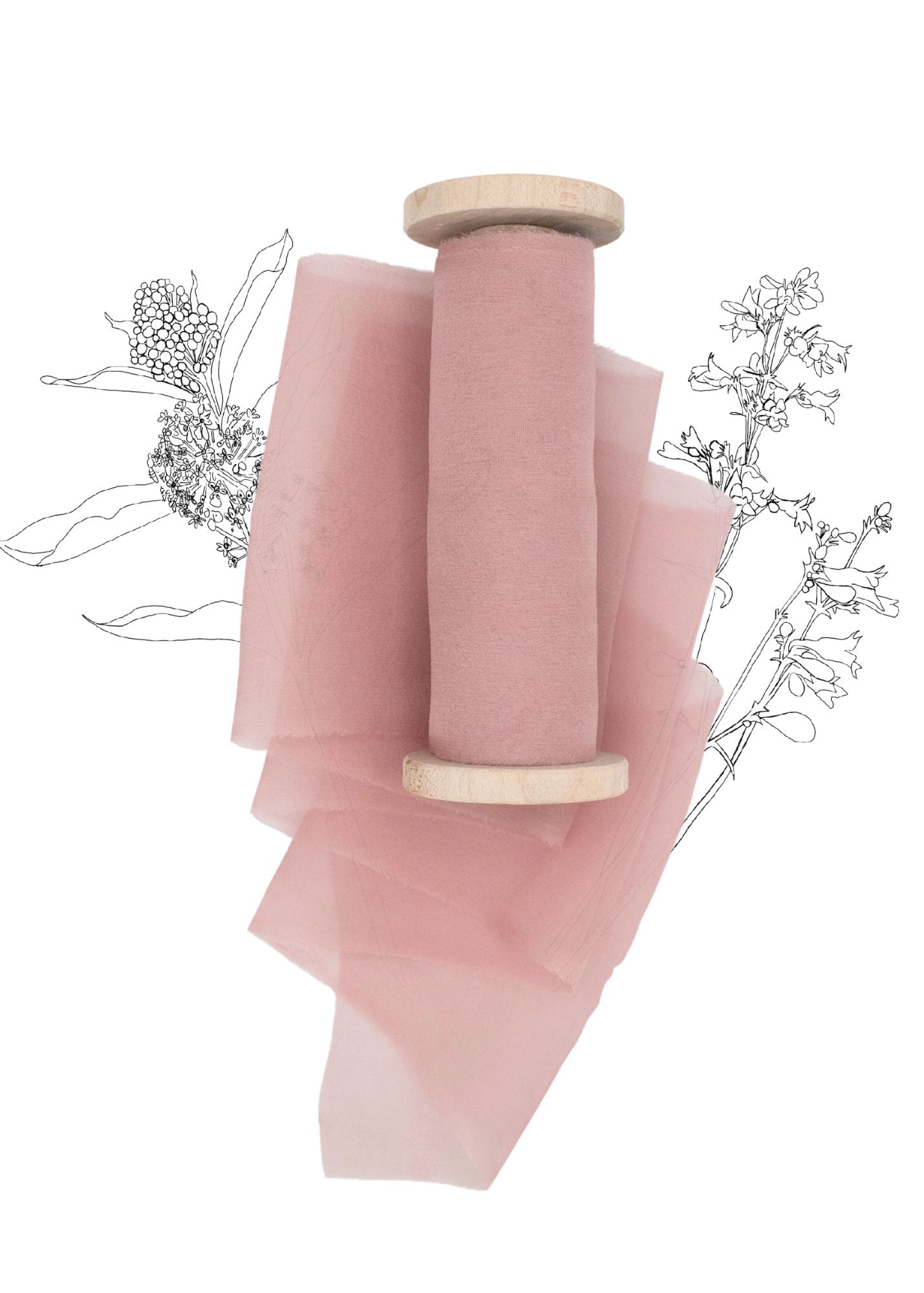 Eco Dyed 21 - Hand Torn Silk Ribbon – HoneySilks & CO