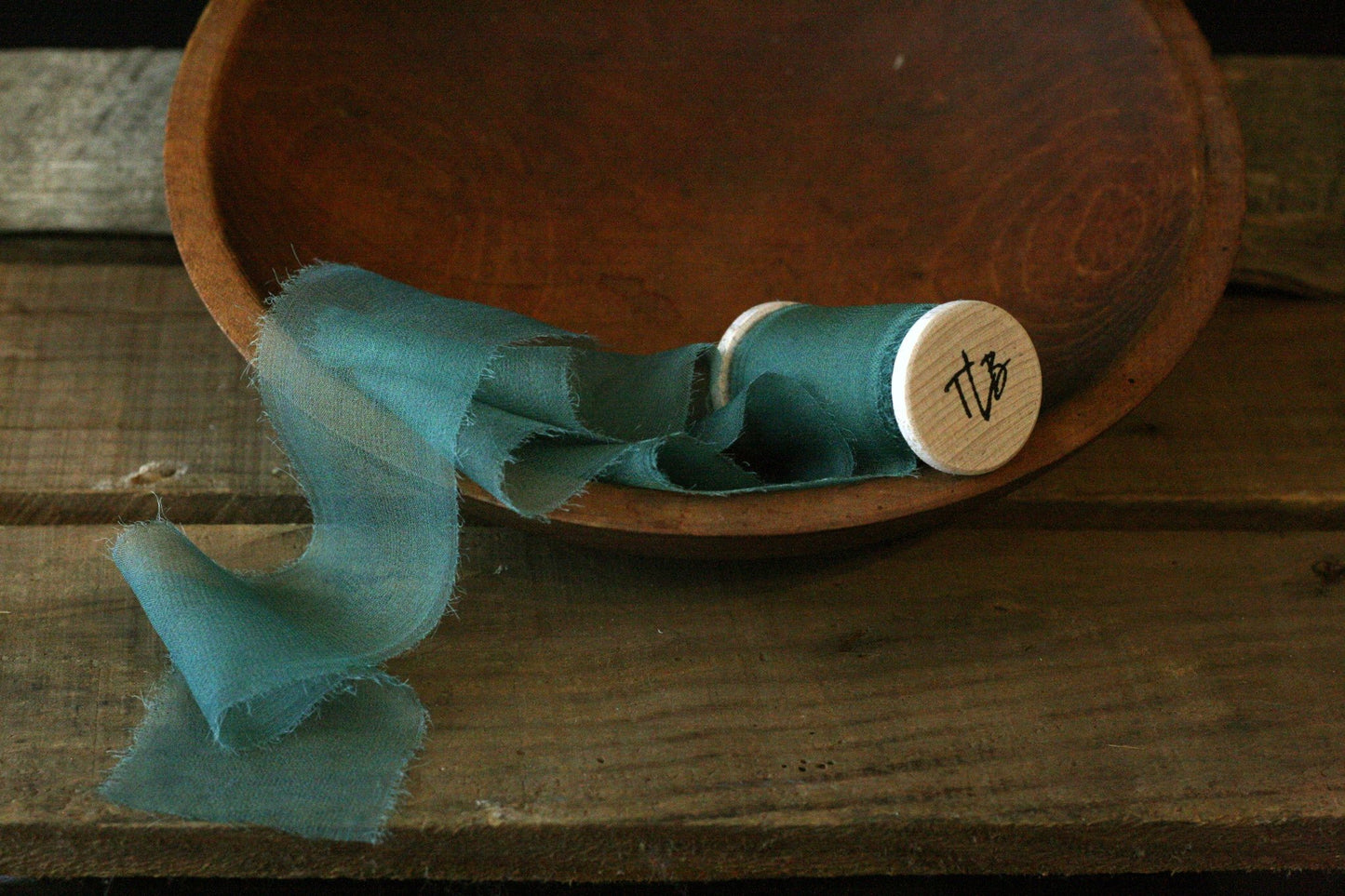 Fir Gauze Silk Ribbon *Sale Price* - The Lesser Bear