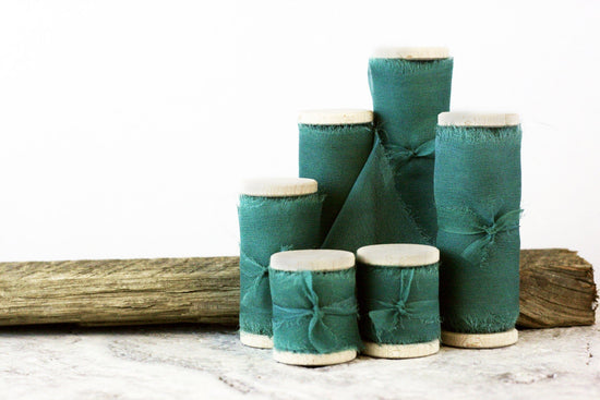 Fir Gauze Silk Ribbon *Sale Price* - The Lesser Bear