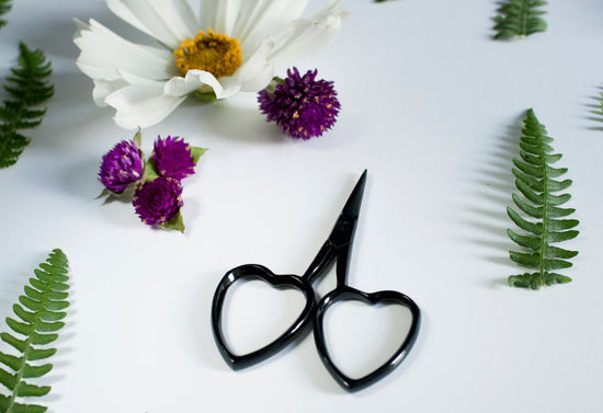 Heart Handled Mini Scissors - The Lesser Bear