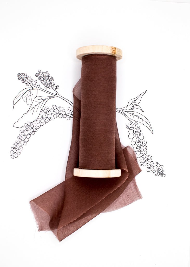 Laccaria Silk Gauze Ribbon - The Lesser Bear