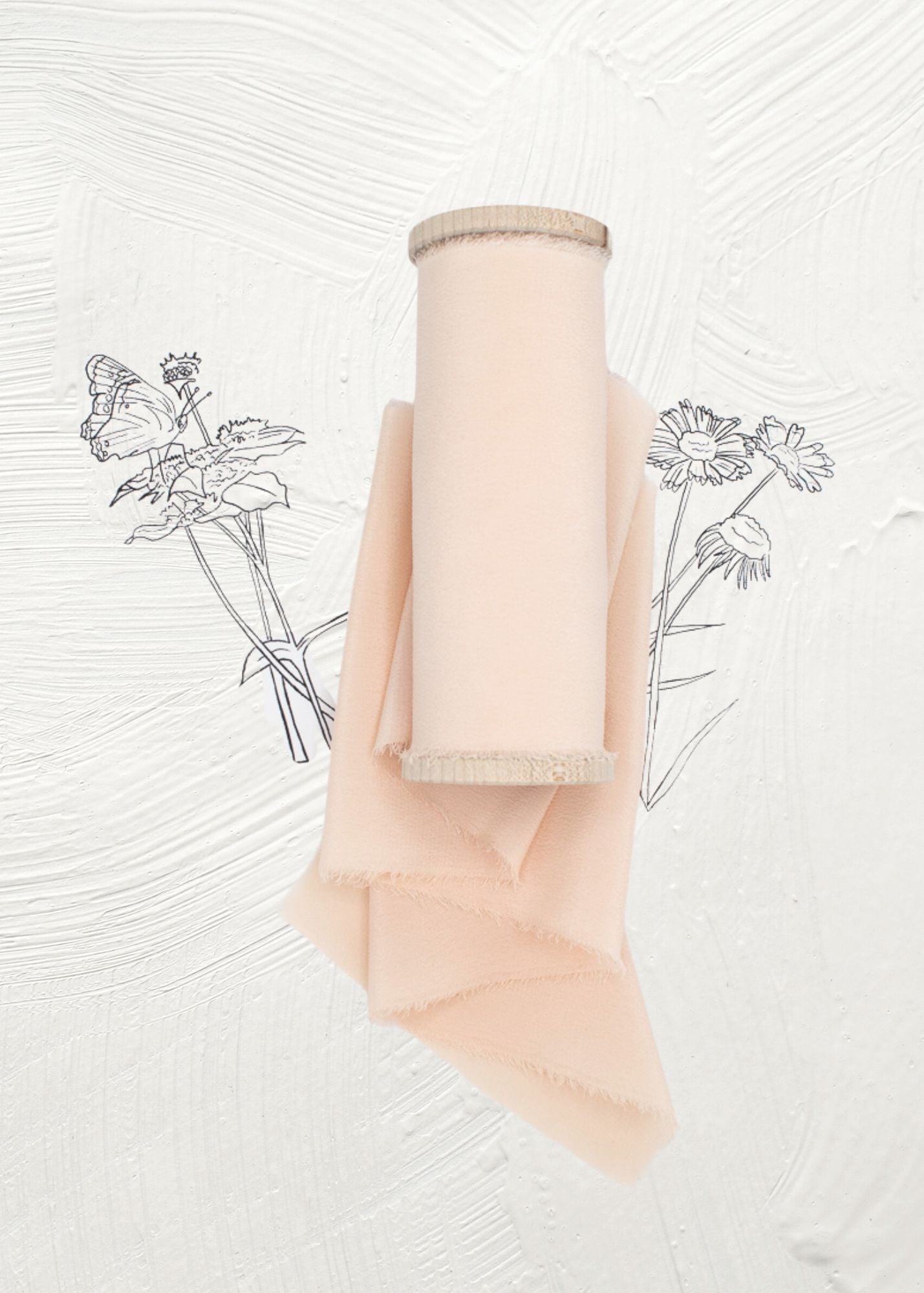 Load image into Gallery viewer, Lily Pink Crepe de Chine Silk Ribbon - The Lesser Bear

