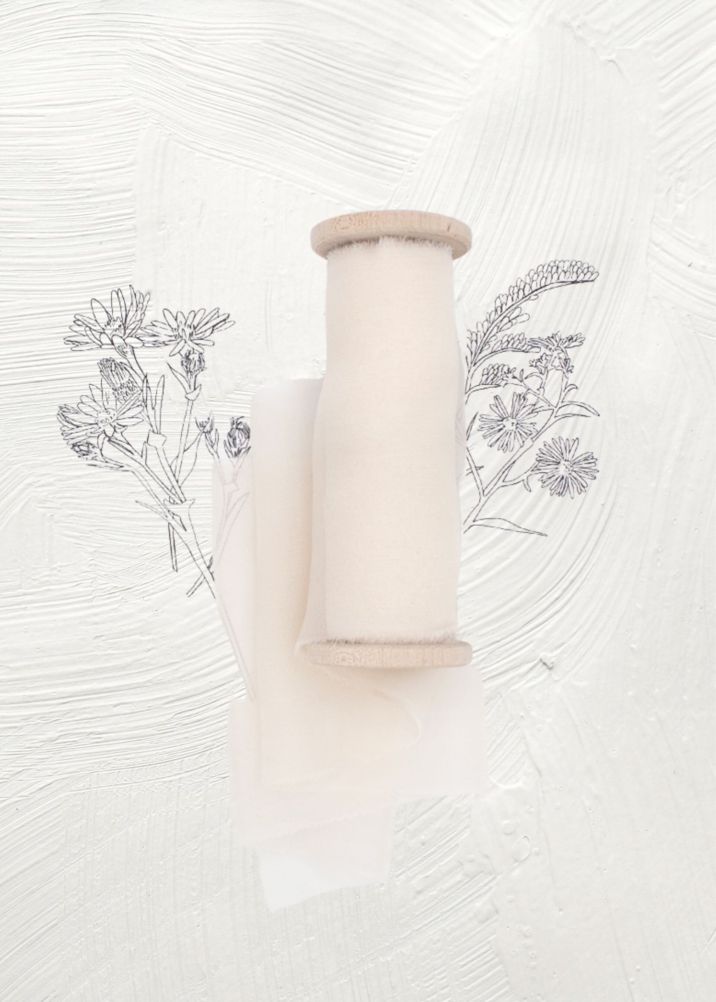 Petal Pink Silk Gauze Ribbon - The Lesser Bear