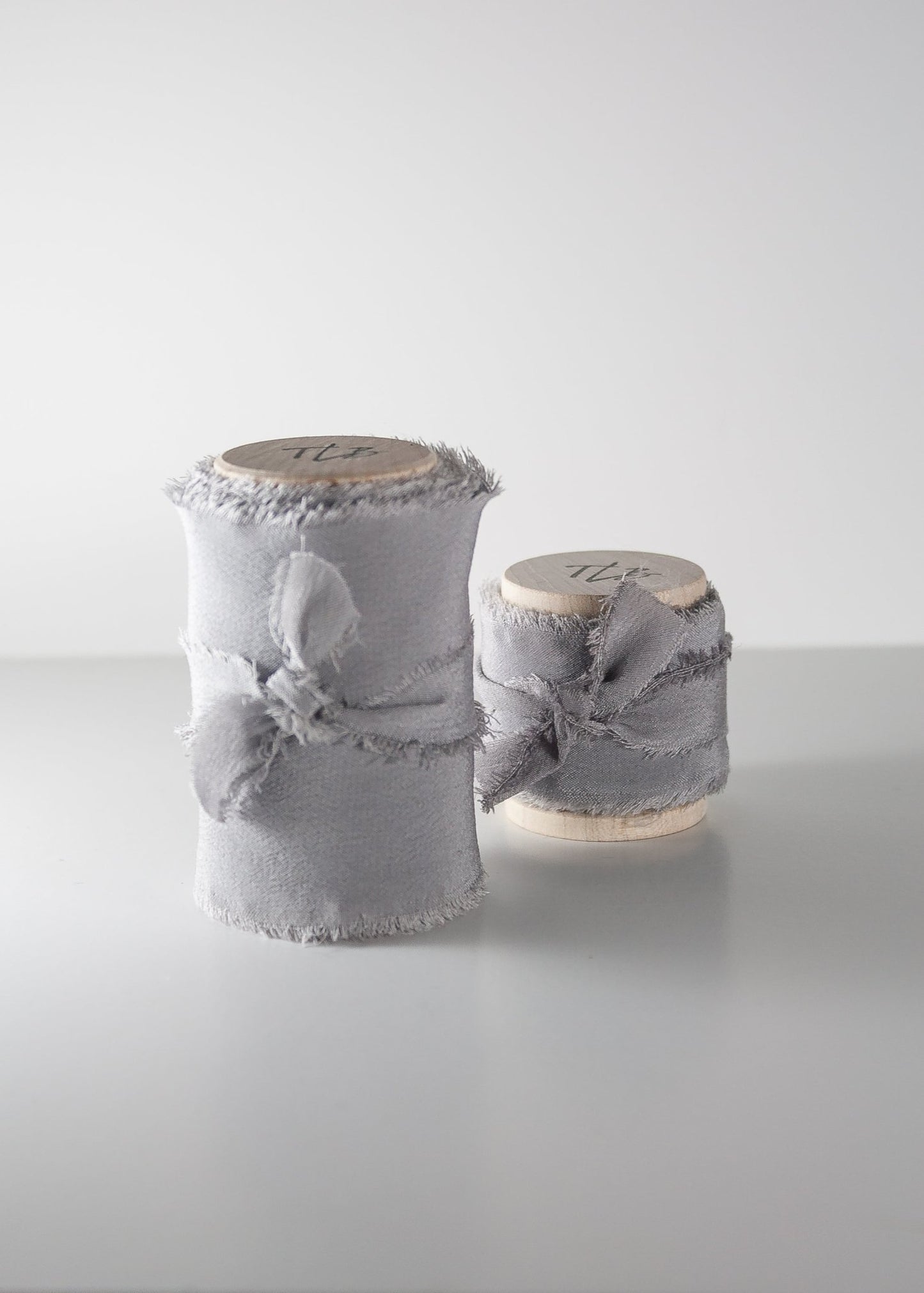 Silver Lake Crepe de Chine Silk Ribbon - The Lesser Bear