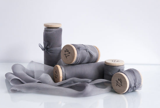Silver Lake Silk Gauze Ribbon - The Lesser Bear