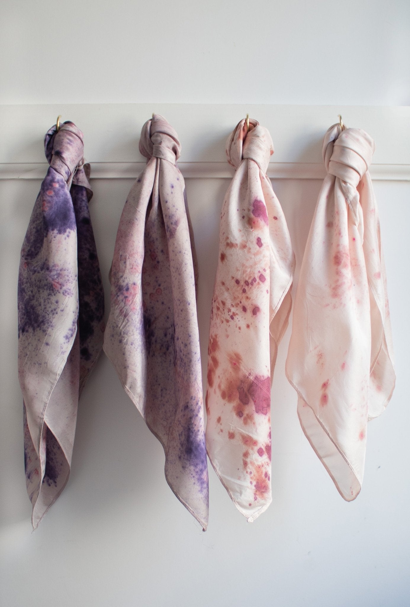 Watercolor Silk Bandana - The Lesser Bear